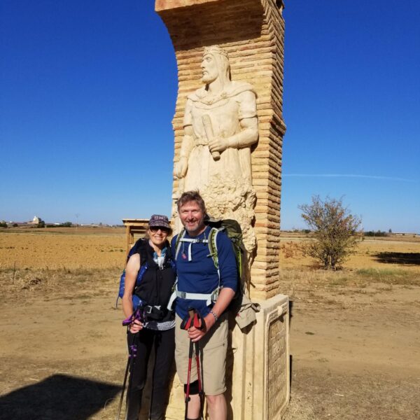 Ruth at Halfway Monument